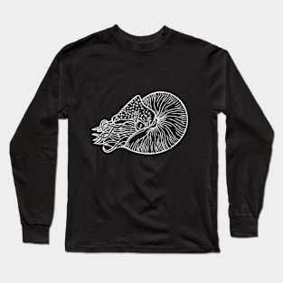 Nautilus White Long Sleeve T-Shirt